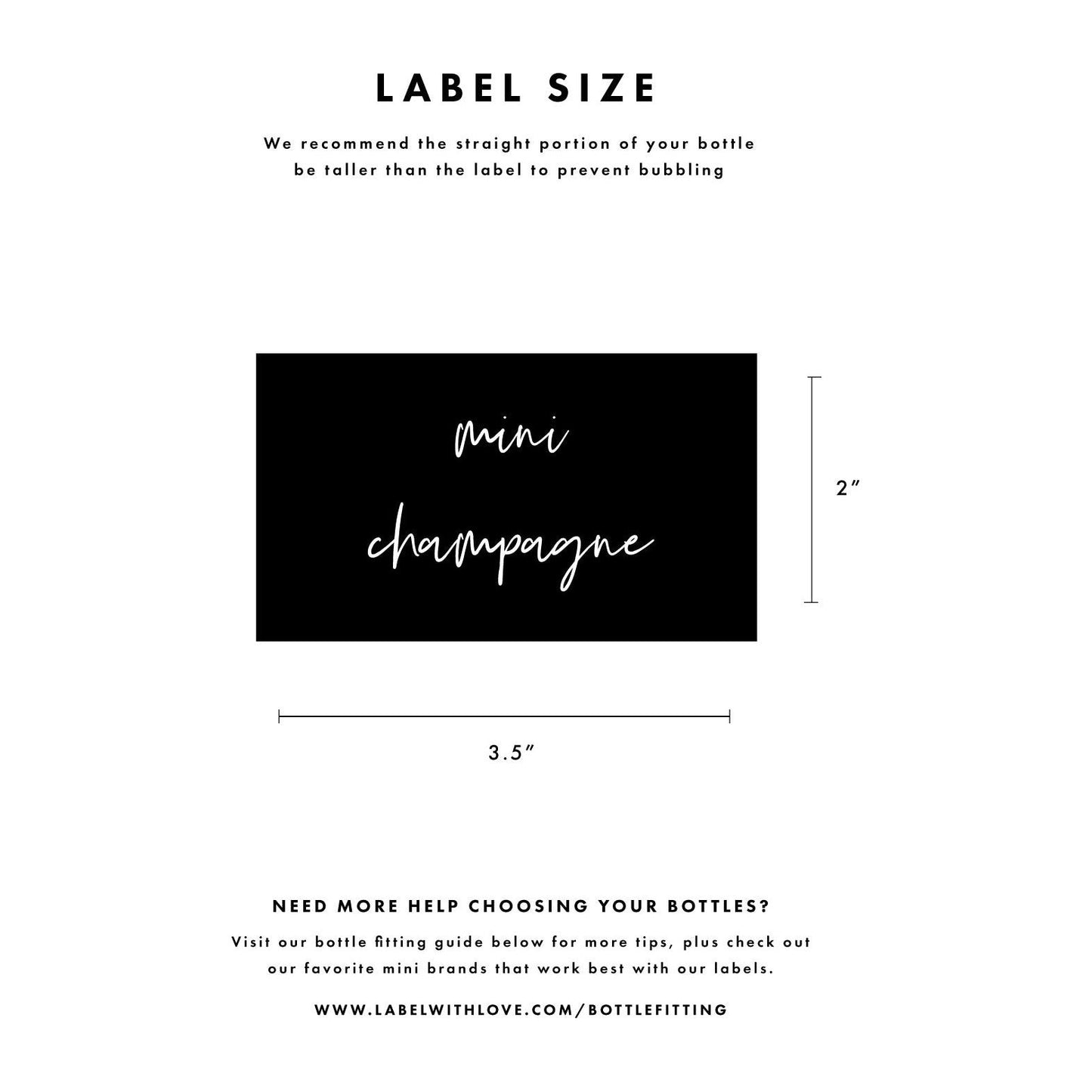Bridesmaids Proposal Mini Champagne Bottle Labels, Will You Be My Bridesmaid, Bachelorette Party Favor, Ain't No Party Like a Bridal Party
