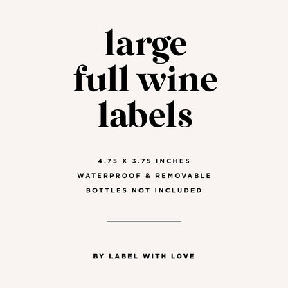 Set of New Mom Gift Wine Labels (From 3 Labels) Mommy Milestones™ Baby Shower Gift Wine Fun New Mommy Gift Minimalist Mother's Day