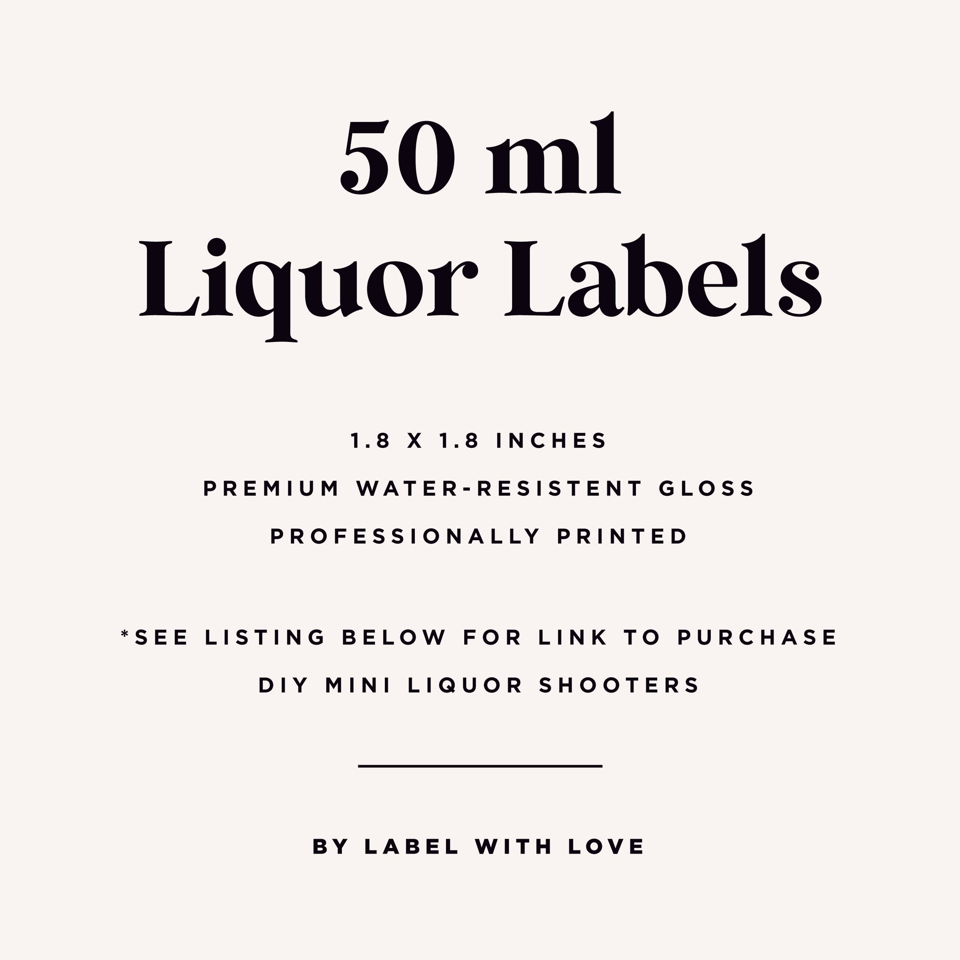 Set of Disco Cowgirl Bachelorette Party Mini Liquor Labels | Let's Go Girls Shot Stickers | Vodka Shooter Bachelorette Favors